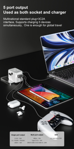 2024 sıcak satış ürünleri yeni gelenler hediyeler ab İngiltere abd için hızlı şarj telefon şarj hızlı şarj cep telefonu - Product Image 4