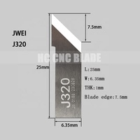 JWEI J311-1 J320 J321 J327 J341 J353 CNC振动振动式碳化钨皮革切割刀片，坚固耐用，适用于工业领域