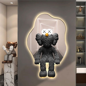 Dipinto Murale in Porcellana di Lusso con LED, Pittura Moderna in <span class=keywords><strong>Vetro</strong></span> e Cristallo - Product Image 4