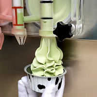 Machine à crème glacée commerciale Kolice ICM-335, fabricant de crème glacée, machine à crème glacée molle, acier inoxydable, 1800W, CE ETL