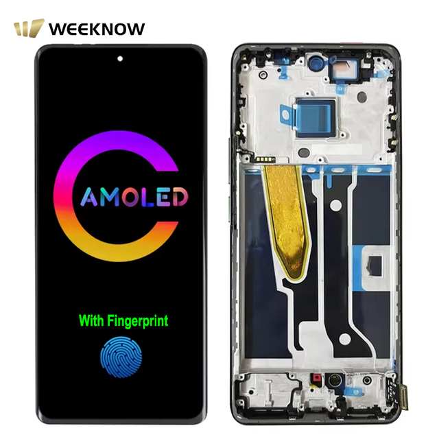 Original Display for OPPO Realme 11 Pro 5G Realme 11 Pro+ 11 Pro Plus 120Hz AMOLED Touch Screen Replacement With Frame Assembly