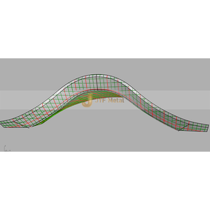 Sculpture décorative Art Déco en acier inoxydable de qualité supérieure ANW6517 pour anniversaire, conçue avec précision et créativité - Product Image 4