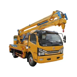 Dongfeng 새로운 또는 사용 14 미터 트럭 장착 공중 리프트 작업 플랫폼 판매