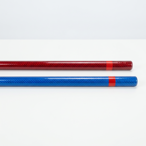 Tubos <span class=keywords><strong>de</strong></span> Fibra <span class=keywords><strong>de</strong></span> Carbono <span class=keywords><strong>de</strong></span> Color Personalizado OEM/Carbono Compuesto 3K 6K con Patrón <span class=keywords><strong>de</strong></span> Sarga Forjado, Acabado Brillante/Mate 200C para Dron FPV RC 20mm - Product Image 5