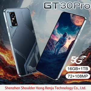 GT30 16GB+1TB Android 15, Teléfono Móvil <span class=keywords><strong>de</strong></span> Última Generación 2026, Pantalla Completa <span class=keywords><strong>de</strong></span> 7.3 Pulgadas, Versión Global, Memoria Flash <span class=keywords><strong>de</strong></span> Gran Capacidad - Product Image 1