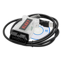 Adaptador V2.3.8 ELS27 FORScan para Ford J2534, PCB Verde, PIC24HJ128GP, FTDI Microchip, Escáner OBD2 para Mazda, Herramienta de Diagnóstico, Lector de Códigos