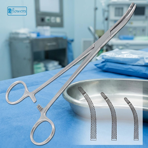 คีมหนีบห้ามเลือดแบบมืออาชีพ Heaney Haemostatic Forcep ได้รับการรับรองมาตรฐาน CE เครื่องมือผ่าตัดแบบใช้มือ ผลิตจากสแตนเลสคุณภาพสูง สำหรับนรีเวชวิทยา - Product Image 3