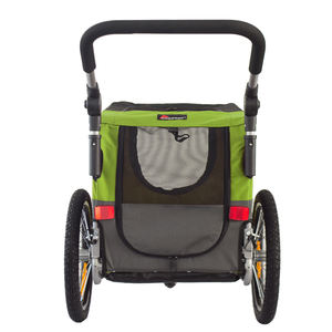 Remolque plegable <span class=keywords><strong>para</strong></span> transporte de perros, alta calidad, <span class=keywords><strong>para</strong></span> correr, cochecito, cuadro de acero <span class=keywords><strong>para</strong></span> mascotas - Product Image 3