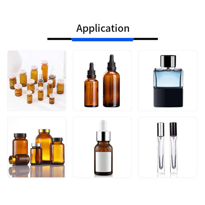 Factory Direct Fully Automatic Vial Ampoules Bottle Powder Liquid Filling Capping Crimping Labeling Machine