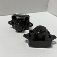 Verrou à bouton-poussoir sans clé pour chariot de camping, auvent de camping-car, tiroir d'armoire de camping-car - GUWEITE HARDWARE BL01, taille du trou 26 mm