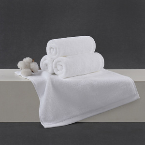 Serviette carrée en coton pur Kim Ryan White 33x33cm, épaisse et absorbante, pour hôtel et restaurant - Product Image 3