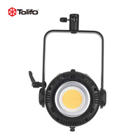 TOLIFO Photographie COB 400w X-400B Plus 2700-6500k Éclairage vidéo professionnel de studio, éclairage vidéo LED bicolore