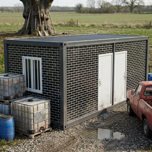 <span class=keywords><strong>Casa</strong></span> Prefabricada Desmontable de Estilo Rústico Personalizada para Granja y Zona Rural con Instalación Rápida - Product Image 1