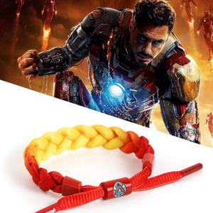 Ciondoli personalizzabili Spider-<span class=keywords><strong>Man</strong></span> alla moda con finitura regolabile alla moda braccialetti con corde intrecciate a mano - Product Image 2