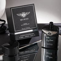 Parfum 100 ml au design contemporain et tendance, senteurs orientales, coffret cadeau pour homme, brume corporelle naturelle pour événements formels et sociaux