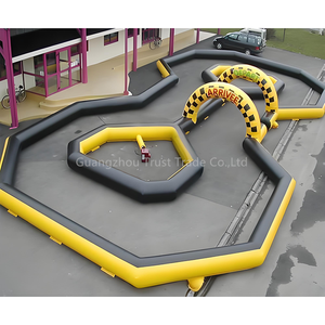 Parcours de course gonflable géant haute résistance et étanche en PVC, avec accessoires et <span class=keywords><strong>jeux</strong></span> d'obstacles inclus - Product Image 5