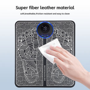 Intelligentes <span class=keywords><strong>EMS</strong></span> & <span class=keywords><strong>TENS</strong></span> Elektrisches Fußmassagegerät Vibrations-Wadenmuskel-Stimulator Bein- und Fußmassagegerät zur Schmerzlinderung - Product Image 5