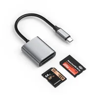 Adaptateur de lecteur de carte USB Type-C pour iPhone avec prise Lightning et prise en charge SD/MS