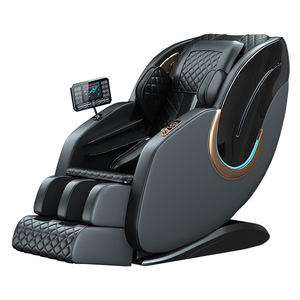 Full Body Massage Chair 3D Stainless Steel Core SL Dual Rail Robotic Arm Automatic Home Use for Elderly and Family - Product Image 1
