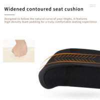 Chaise de conférence empilable en cuir moderne avec un design confortable pour une utilisation au bureau et en salle de conférence