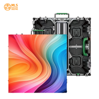 Panneau mural vidéo LED P2.9 GOB pour location intérieure, écran LED à service frontal à taux de rafraîchissement élevé pour scène de culte d'église