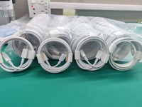 Kabel USB-C ke iPhone 27W Pengisian Cepat 2M, Kabel Data TPE Tembaga Murni untuk Ponsel, Komputer, Kamera