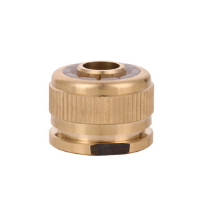 Connecteur universel en laiton Han Dabang, connexion rapide pour réparation et remplacement de tuyaux d'eau à 4 points - Product Image 1