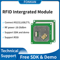 Módulo Lector/Escritor de Etiquetas RFID UHF con Antena de Cerámica de Tamaño Pequeño, Integración de Software SDK y Demostración Gratuitos