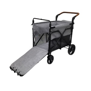 Nouveautés Poussette détachable élégante pour animaux de compagnie avec chariot à baldaquin pour les propriétaires d'animaux de compagnie déplacements quotidiens - Product Image 3