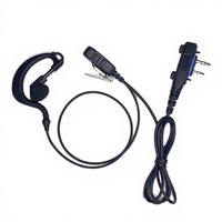Écouteur de remplacement pour talkie-walkie Icom IC-A16 Aeronautique IC-U86 IC-T10 Radio portable bi-bande U/V avec oreillette