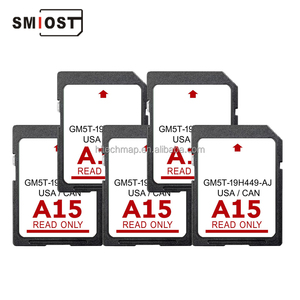 Actualización de Software de Navegación GPS para Automóviles SMIOST, Tarjeta de Memoria SD con Mapas de Navegación para <span class=keywords><strong>Ford</strong></span> A15 USA CAN Mustang Explorer - Product Image 1