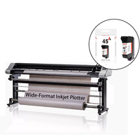 Cartucho de Tinta Remanufacturado WECARE CAD 45 45A 51645A a Plus para Hp45, para Usar con Plotter de Inyección de Tinta Eastman y Cortadora de Cama Plana