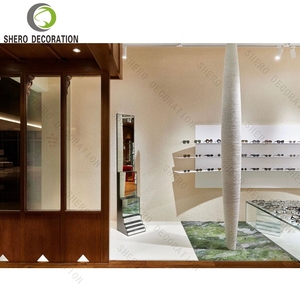 Vintage Eyeglasses Display Cabinet Durable Eyeglasses Display Case For Optical Stores - Product Image 6