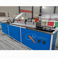 Machine d'extrusion bivis en PVC avec moteur pour la production de profilés d'angle et de cornières murales