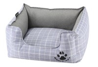Lit pour chien imperméable 2026 de haute qualité, carré, luxueux, coloré