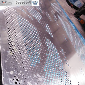 Paneles de Revestimiento de Paredes Exteriores de <span class=keywords><strong>Fachadas</strong></span> de Aluminio, Lámina de Aluminio, Paneles Perforados <span class=keywords><strong>con</strong></span> Revestimiento de PVDF - Product Image 2