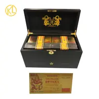1000 шт. золота 999999 банкнот Дракон 1 миллион долларов Гонконга с защитой от ультрафиолетового излучения и сертификатом в деревянной коробке дракон