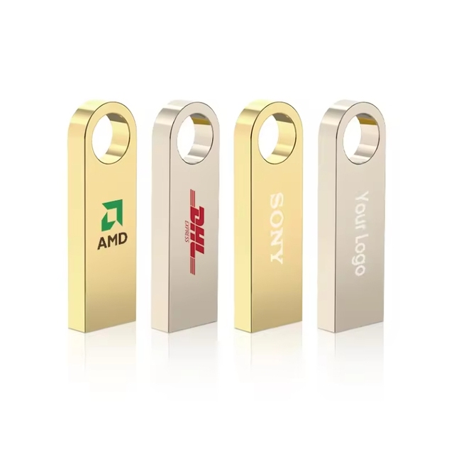 Wholesale OEM Logo Pendrive 2.0 Flash Memory Disk 4gb 8gb 64gb 32gb 16gb Promotional Mini Pen Custom Metal Usb Flash Drive 3.0