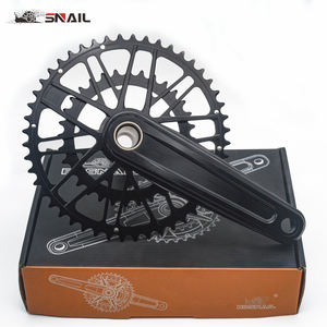 Pignon de roue à disque pour <span class=keywords><strong>moyeu</strong></span> de vélo 130BCD, en aluminium 7075-T6, pour vélos à vitesse fixe, freins à disque, vélos de route, BMX et cruisers, 44-52T - Product Image 1