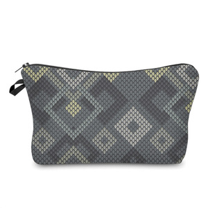 Custom Logo Animal Print Cosmetic <b>Bag</b> Zipper Makeup Pouch Foldable Travel <b>Toiletry</b> Case for <b>Women</b> - Product Image 5