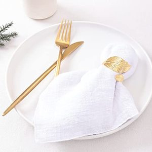 Serbet Retro Sekali Pakai Tebal, Dekorasi Meja Kain Kasa Katun Buatan Tangan Rustic yang Dapat Disesuaikan, Alas Makan untuk Pesta Pernikahan - Product Image 2