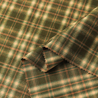 Penjualan Panas Kain Flanel Tartan Plaid Berat Ramah Lingkungan untuk Seragam Sekolah, Pakaian & Dekorasi Natal