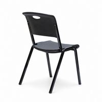 Chaise d'attente multi-usages contemporaine, robuste, anti-rayures, anti-taches, pour halls d'accueil, restaurants, réceptions, auberges