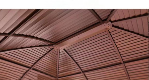 <span class=keywords><strong>Pavillon</strong></span> de jardin extérieur <span class=keywords><strong>en</strong></span> aluminium de haute qualité avec toit ouvrant simple 3*3m, tente de jardin Santorini Deluxe à toit rigide - Product Image 3