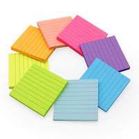 Bloc Note adhésive auto-adhésive en soie, pour notes, impression personnalisée