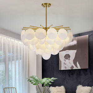 Venta al por mayor colgante de luz para dormitorio, sala de estar, Villa, diseño de moda, candelabro de cristal LED - Product Image 2