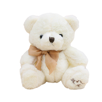 Vente en gros de mini-ours en peluche doux et mignon avec nœud papillon en satin, jouet en peluche animal en peluche