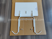 Table de club pliable en acier sur mesure, réglable en hauteur, pour balcon
