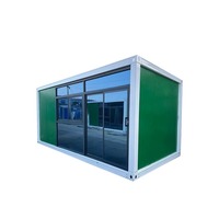 Maisons modulaires préfabriquées de style moderne, conteneurs de 20 pieds et 40 pieds, maisons de luxe, emballages plats, amovibles pour usages multiples