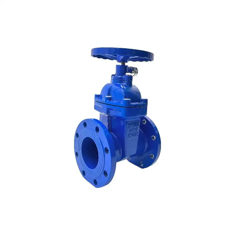 excellent corrolmj n protection lmj 5163 ductile iron double flanged resilient seat knife gate valve